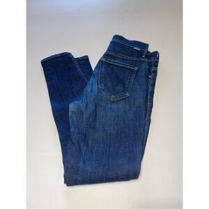 MOTHER The Stunner Ankle Clean Sweep High‎ Waisted Button Fly Stretch 27